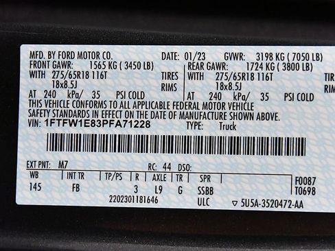 Used 2023 Ford F150 XLT w/ Equipment Group 302A High AWD/4WD image 18