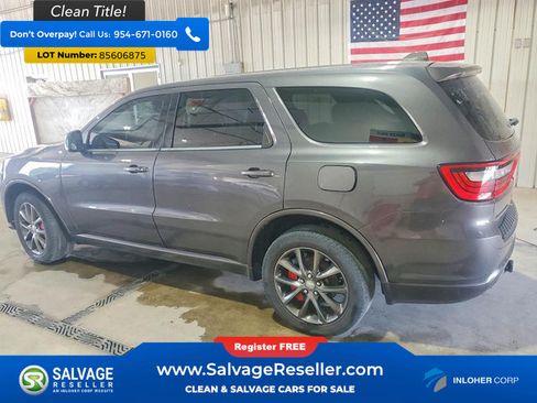 Used 2017 Dodge Durango GT w/ Nav & Power Liftgate Group AWD/4WD image 3
