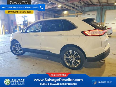Used 2016 Ford Edge Titanium w/ Equipment Group 302A AWD/4WD image 3