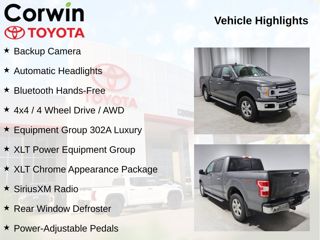 Used 2019 Ford F150 XLT w/ Equipment Group 302A Luxury AWD/4WD image 11