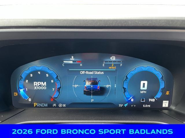 New 2026 Ford Bronco Sport Badlands w/ Sasquatch Badlands Package AWD/4WD image 2