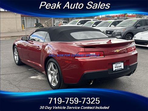 Used 2015 Chevrolet Camaro LT RWD image 10