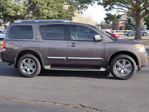 Used 2014 Nissan Armada Platinum w/ 2nd Row Captain Seat Package image 3