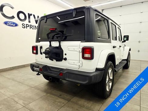 Used 2019 Jeep Wrangler Unlimited Sahara AWD/4WD image 5
