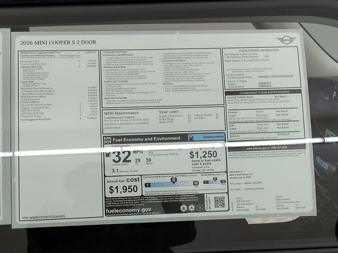 New 2026 MINI Cooper S image 25