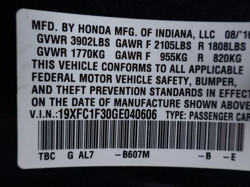 Used 2016 Honda Civic EX-T image 48