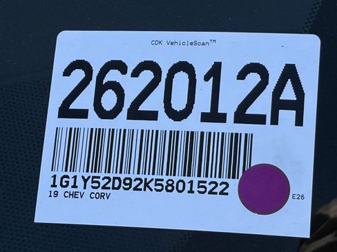 Certified 2019 Chevrolet Corvette ZR1 RWD image 33