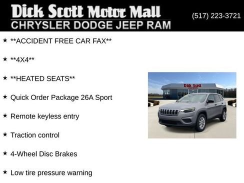 Used 2021 Jeep Cherokee Sport w/ Popular Appearance Group image 8