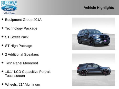 Certified 2023 Ford Explorer ST w/ Equipment Group 401A AWD/4WD image 4