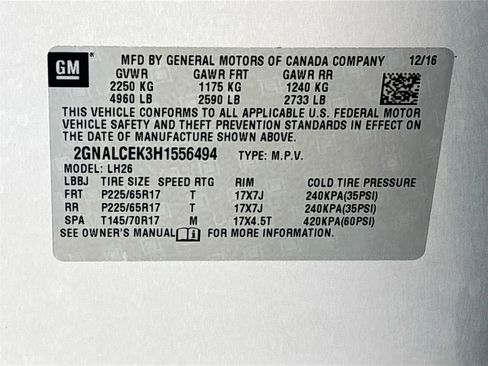 Used 2017 Chevrolet Equinox LT w/ Convenience Package image 32