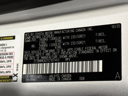 Certified 2026 Lexus RX 350 w/ Convenience Package image 24