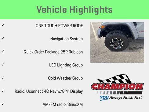 Used 2023 Jeep Wrangler Unlimited Rubicon w/ LED Lighting Group AWD/4WD image 12