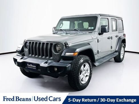 Used 2020 Jeep Wrangler Unlimited Sport S AWD/4WD image 3