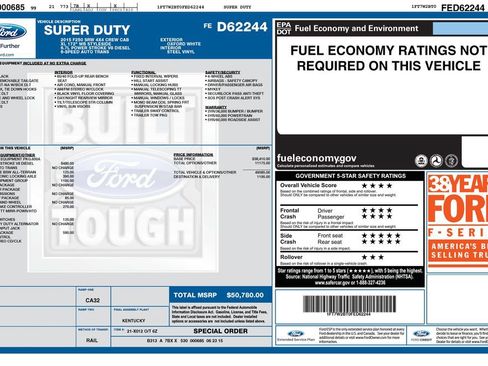 Used 2015 Ford F250 XL w/ Power Equipment Group AWD/4WD image 13