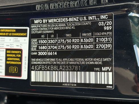 Used 2020 Mercedes-Benz GLE 450 4MATIC w/ AMG Line Exterior image 18