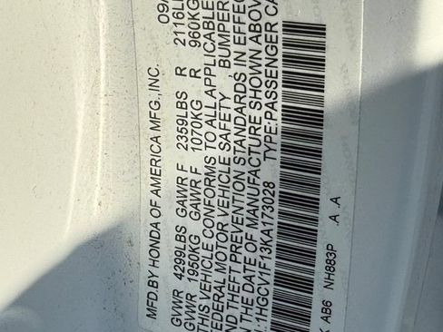 Used 2019 Honda Accord LX image 31