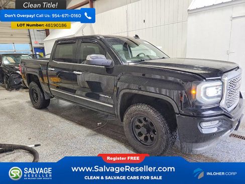 Used 2016 GMC Sierra 1500 Denali w/ Enhanced Driver Alert Package AWD/4WD image 5