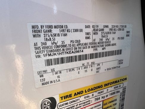 Used 2019 Ford Expedition Max XLT w/ Equipment Group 202A RWD image 31