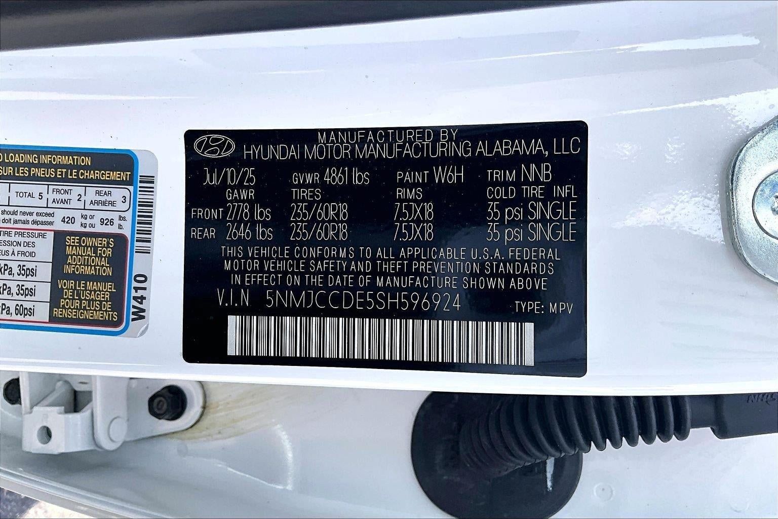 Used 2025 Hyundai Tucson SEL AWD/4WD image 33