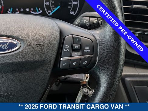 Certified 2025 Ford Transit 250 Low Roof w/ Exterior Upgrade Package RWD image 24