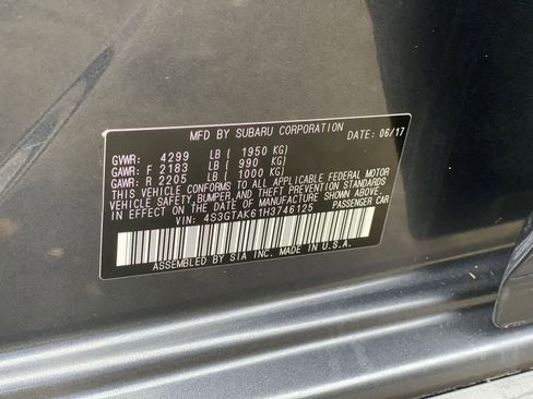 Used 2017 Subaru Impreza 2.0i Sport w/ Popular Package #4 AWD/4WD image 32