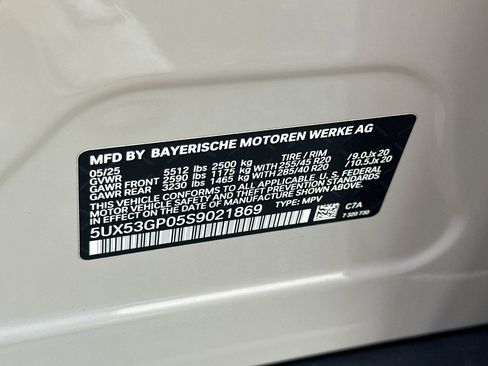 Used 2025 BMW X3 xDrive30i w/ Premium Package image 39