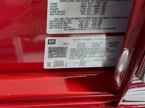 New 2026 Chevrolet Silverado 1500 High Country w/ High Country Premium Package image 28