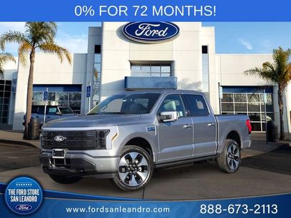 New 2025 Ford F150 Lightning Platinum