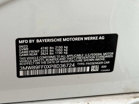 Used 2023 BMW 330i xDrive Sedan w/ M Sport Package AWD/4WD image 30