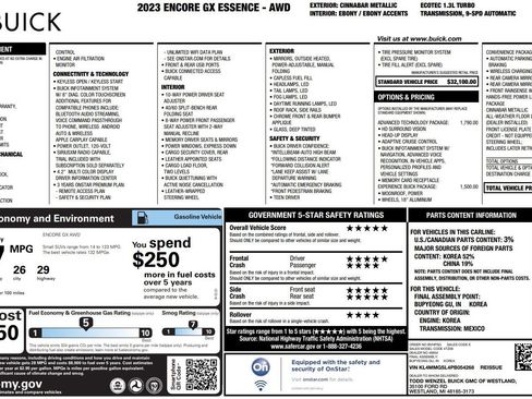 Used 2023 Buick Encore GX Essence w/ Advanced Technology Package image 38