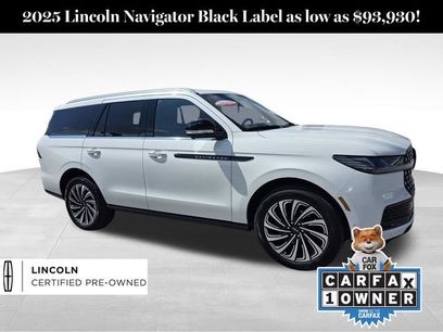 Certified 2025 Lincoln Navigator Black Label