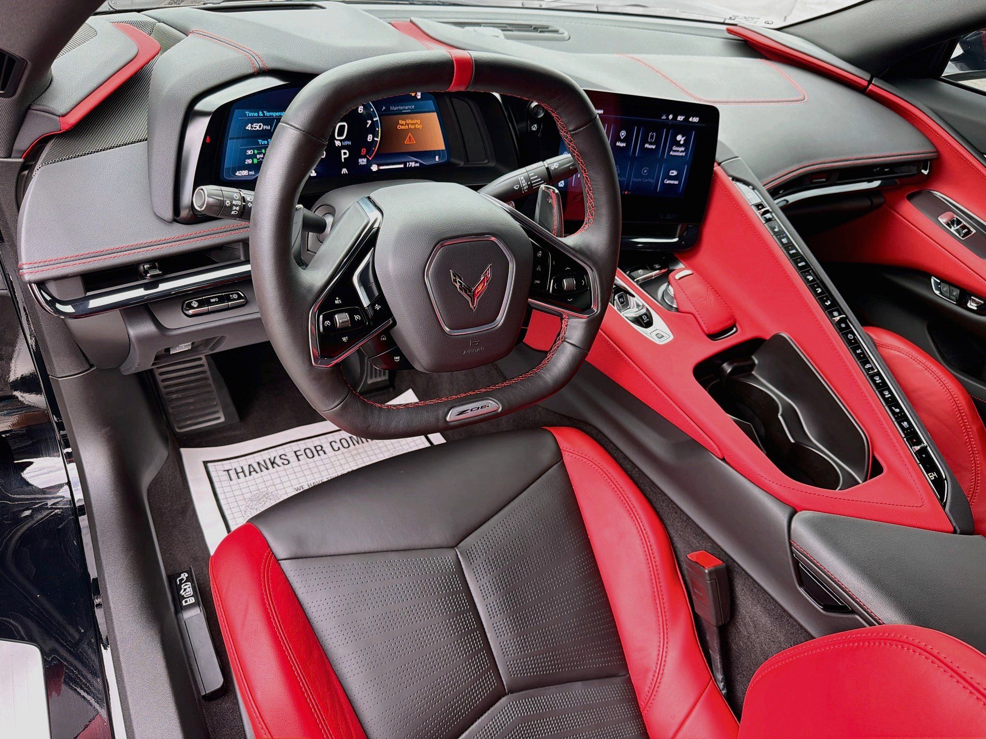 Used 2024 Chevrolet Corvette Z06 w/ Stealth Interior Trim Package RWD image 23