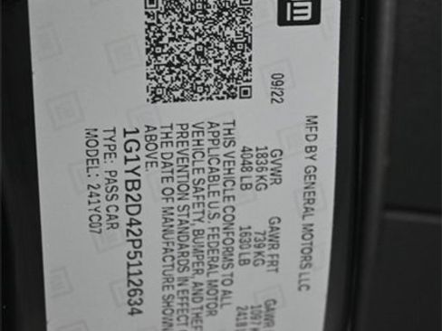 Used 2023 Chevrolet Corvette Stingray Preferred Cpe w/ Stealth Interior Trim Package image 49