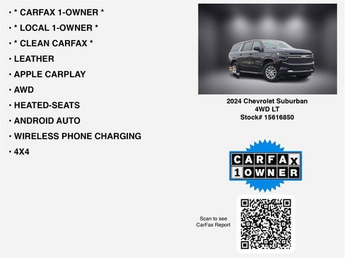 Used 2024 Chevrolet Suburban LT image 7