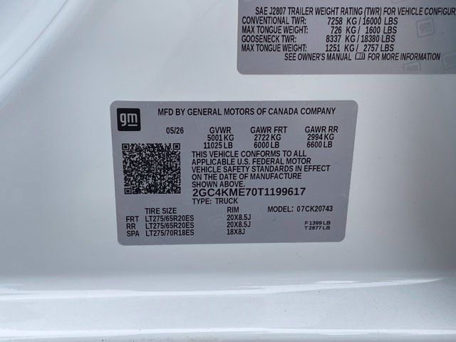 New 2026 Chevrolet Silverado 2500 Custom w/ Custom Convenience Package AWD/4WD image 23