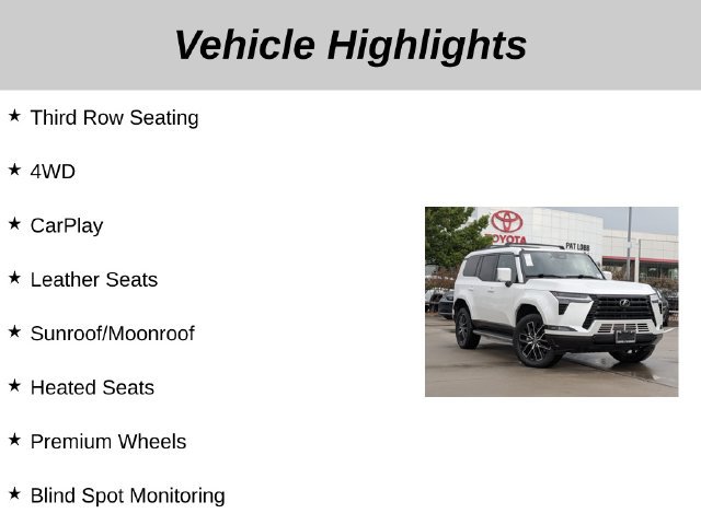 Used 2025 Lexus GX 550 w/ Accessory Package (2T) AWD/4WD image 5