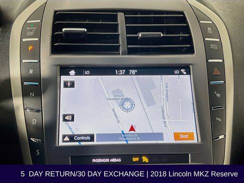 Used 2018 Lincoln MKZ Reserve w/ Technology Package AWD/4WD image 18