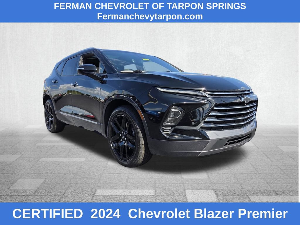 Certified 2024 Chevrolet Blazer Premier w/ Driver Confidence II Package AWD/4WD image 1