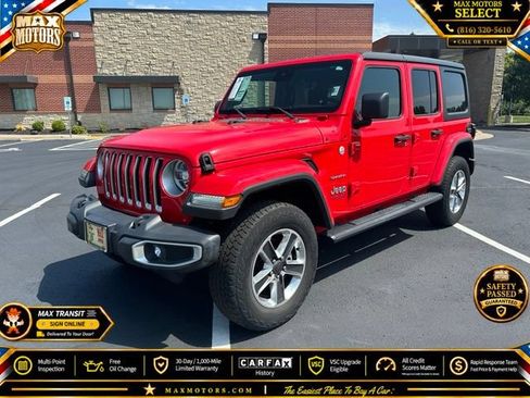 Used 2020 Jeep Wrangler Unlimited Sahara w/ Dual Top Group AWD/4WD image 1