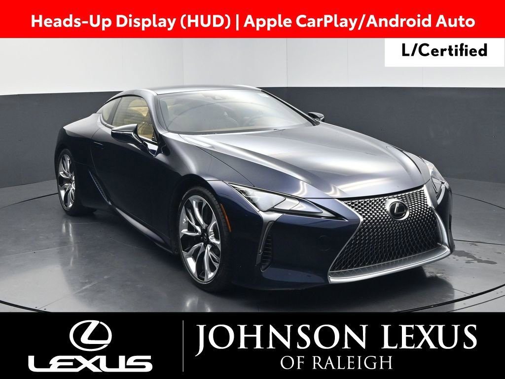Certified 2021 Lexus LC 500 Coupe w/ Performance Package RWD image 3
