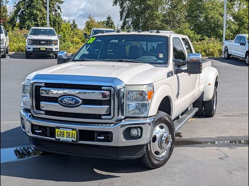 Used 2011 Ford F350 Lariat w/ Lariat Ultimate Pkg AWD/4WD image 3