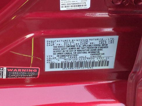 Certified 2023 Nissan Sentra SV w/ All-Weather Package image 29