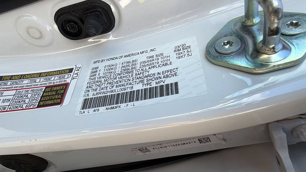 Used 2020 Honda CR-V Touring image 30