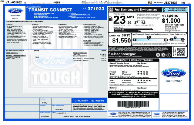 Used 2018 Ford Transit Connect XLT FWD image 2