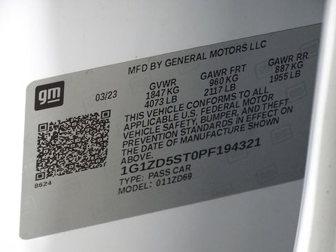 Used 2023 Chevrolet Malibu LT w/ Driver Confidence Package image 19