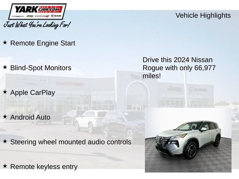 Used 2024 Nissan Rogue SV AWD/4WD image 7