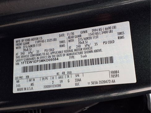 Used 2021 Ford F150 XLT w/ Equipment Group 302A High image 24