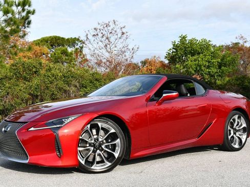 Used 2021 Lexus LC 500 Convertible image 25