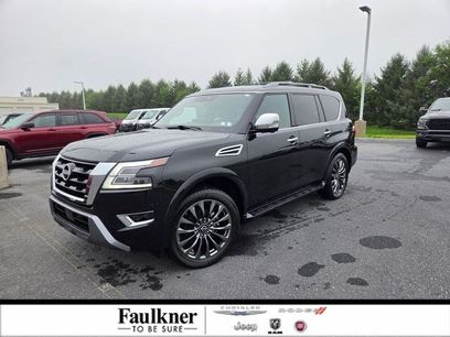 Used 2023 Nissan Armada Platinum w/ Captain's Chairs Package