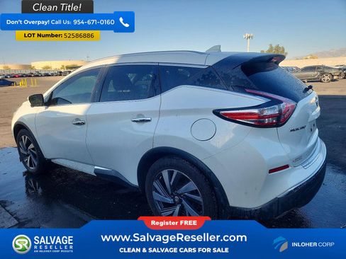 Used 2016 Nissan Murano Platinum w/ Cargo Package AWD/4WD image 3